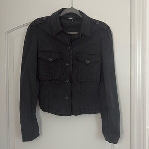 Paige Pacey Jacket in Vintage Black, Small